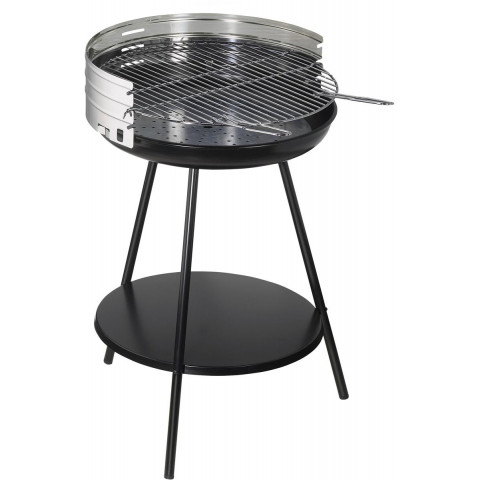 Barbecue à charbon rond en inox new clasic surface cuisson 50cm