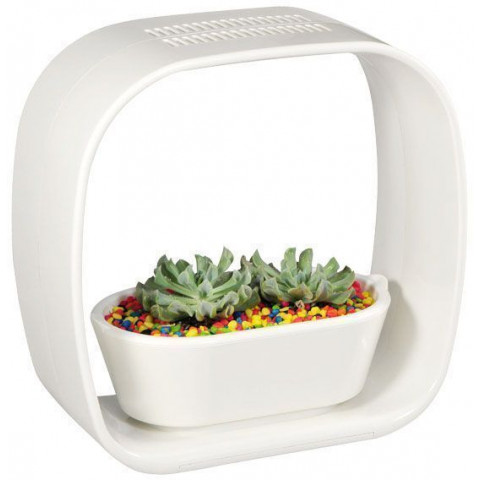 Lampe led ludique avec jardinière intégrée