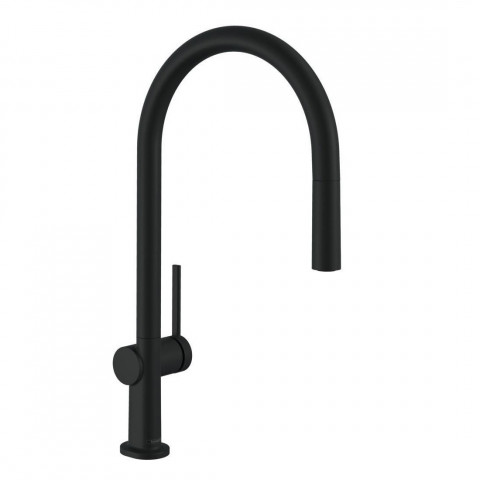 Mitigeur evier hansgrohe talis m54 210 avec douchette noir