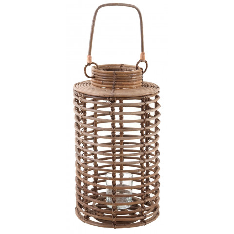 Lanterne de jardin en poelet gris