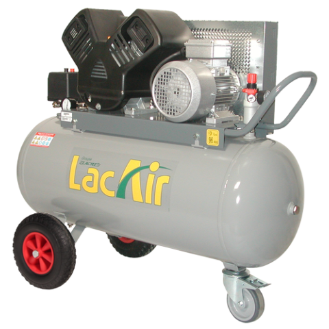 Compresseur mobile TwinAir 20/100T LACME 20 m³/h triphasé 100L 11 bar - 463100