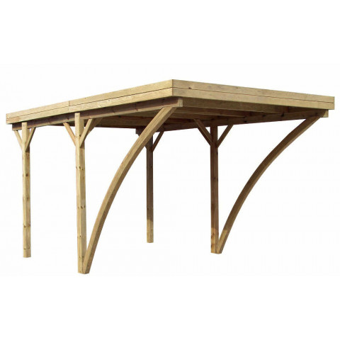 Carport pour voiture autoclave milano uno