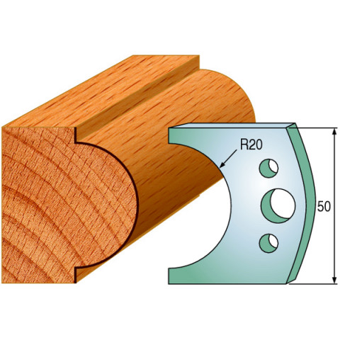 JEU DE 2 COUTEAUX SP 50X4mm 690.562