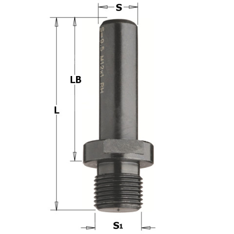 PIECE DE REDUCTION d=12 D=M12X1 L=55 797.120.00