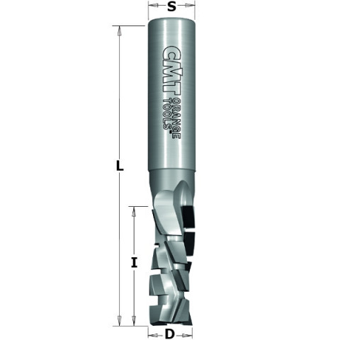 FRAISE HÉLICOIDALE EN DIAMANT (PCD) POUR NESTING S=12x40 D=12x25x70.5 DR 143.120.61