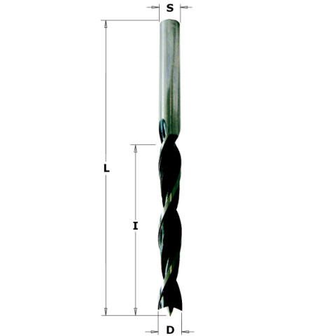 Sp-meche helicoidale s=10 d=18x130x180 dr 517.180.31