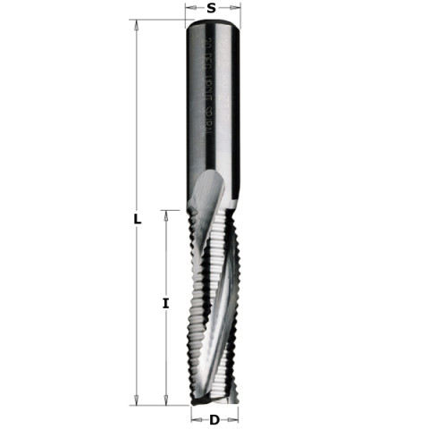 FRAISE HELICOIDALE Z3/R POS.   D=12X52X100   HWM   DR 195.122.11