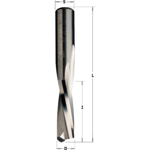 FRAISE HELIC. HM Z=2 NEG DR. D=14x52 L=110 192.140.11