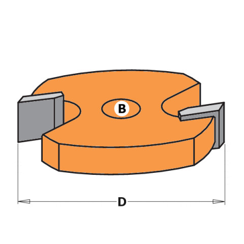 Fraise disque hw   z2    d=41,45    f=8 822.015.11