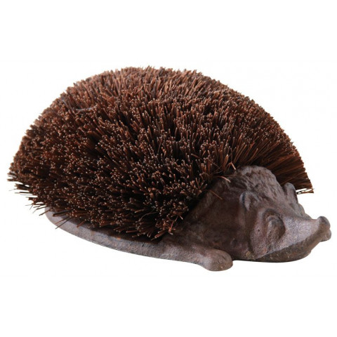Brosse à chaussure hérisson en fonte