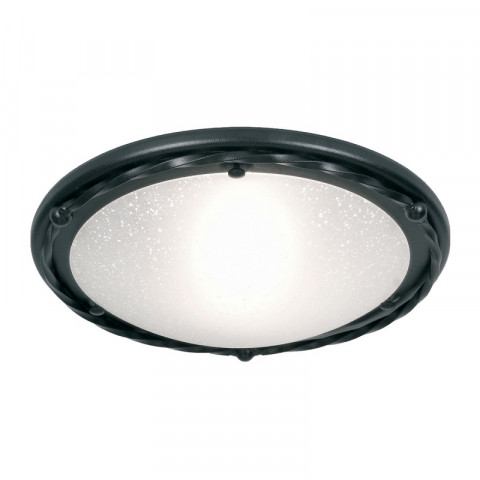 Plafonnier pembroke, noir, 1 ampoule