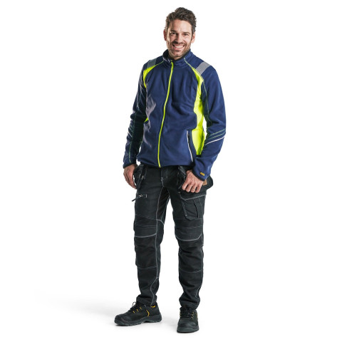 Veste micropolaire visible 49931010 - Couleur au choix 