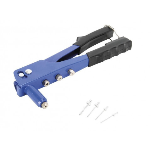 Pince à riveter aluminium + 60 rivets ø 2.4 à 4.8 mm riveteuse sertir 240 mm helloshop26 3417066