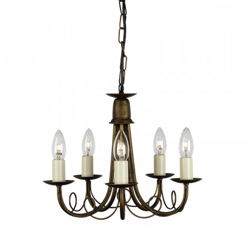 Suspension minster, noir / or, 5 ampoules