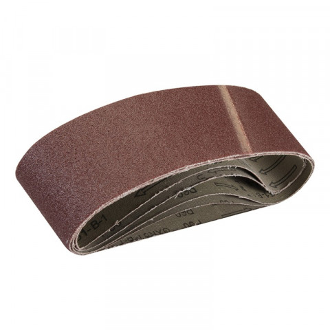 5 bandes abrasives 75 x 533 mm - Grain 60