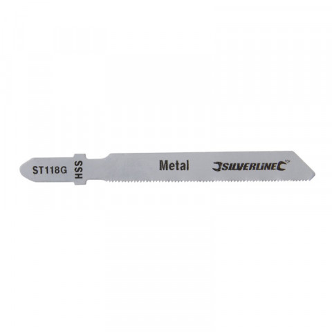 5 lames de scie sauteuse pour le métal - ST118G