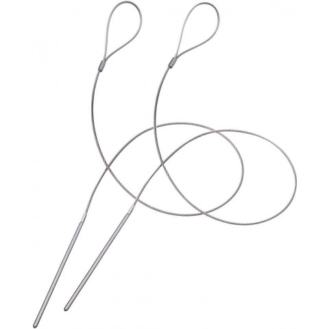 Brochettes flexibles gril et marinade (lot de 2)