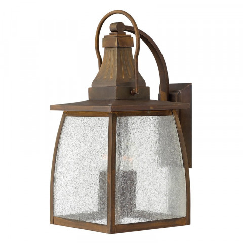 Applique manhattan, bronze et verre, grande