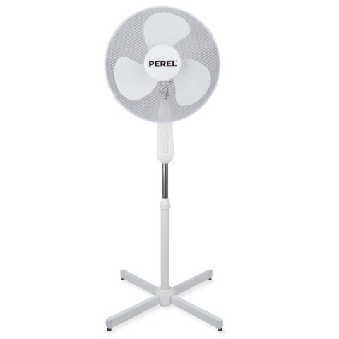 Ventilateur sur pied 40 cm blanc