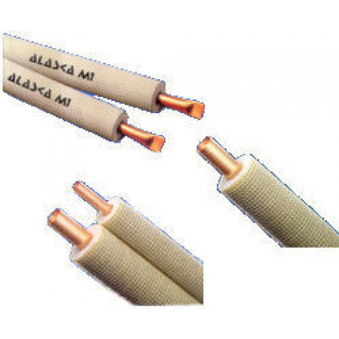 Liaisons frigorifiques pré-isolées - Mono-tube 3/8 M1 - 25 ml