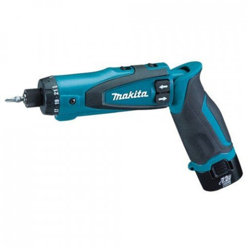 makita makita visseuse devisseuse sans fil avec malette 2 batteries li ion 7 2 v et chargeur df010dse distriartisan