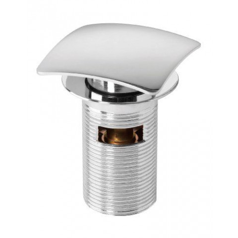 Wirquin 30717914 bonde quick-clac clapet carre avec trop plein 75 mm