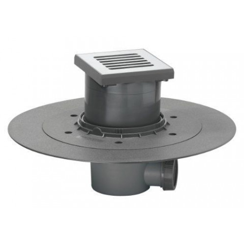 Wirquin 30718095 siphon de sol douche à l'italienne tourbillon d40