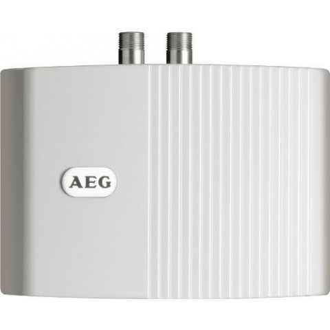 Aeg 222121 mtd 440 petit chauffe-eau instantané à écoulement libre 4,4 kw 230 v blanc