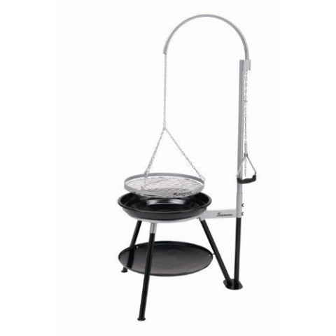 Landmann 11064 barbecue charbon geos acier emaillé