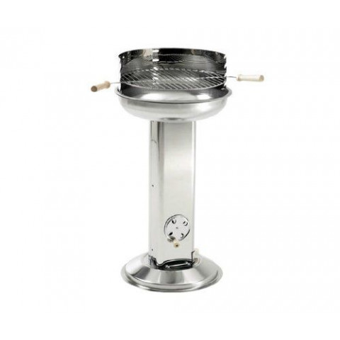 Barbecue rond sur grille de 39 cm en acier inoxydable import allemagne