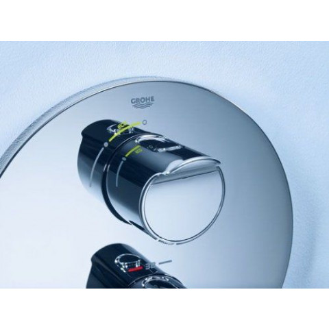 Grohe nouveau grohtherm 2000 façade mitigeur thermostatique encastré douche 19354001 (import allemagne)