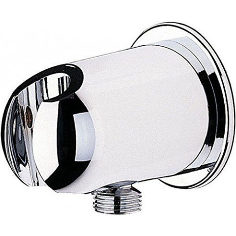 Ideal Standard A2406AA CeraWell Fix Support de douchette chromé et coude de raccordement mural 1/2``