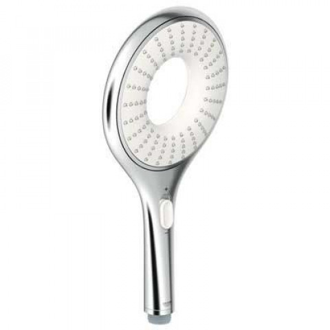 GROHE 27636000 7808757 Rainshower Icon Douchette avec support de maintien du débit Chromé/Marbre