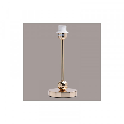 Lampe de table dorée megapolis 1 ampoule 30 cm