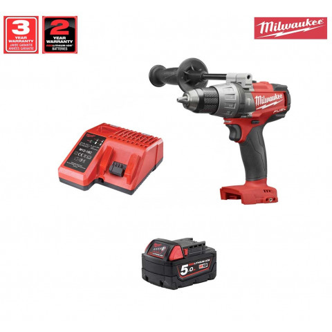 Kit M18FPDP1-SK perceuse à percussion M18FPD + batterie 5,0 Ah + chargeur + Milwaukee