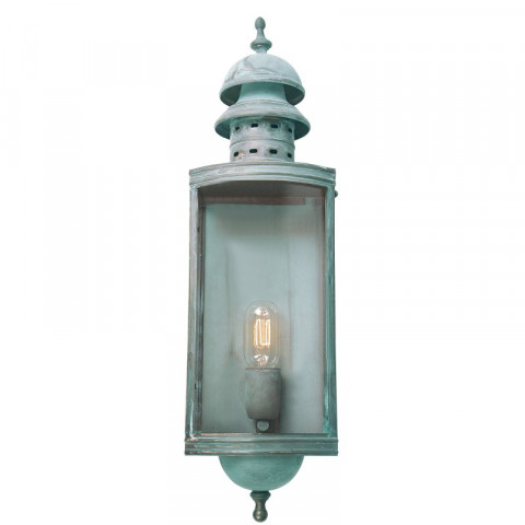 Applique downing street, vert de gris