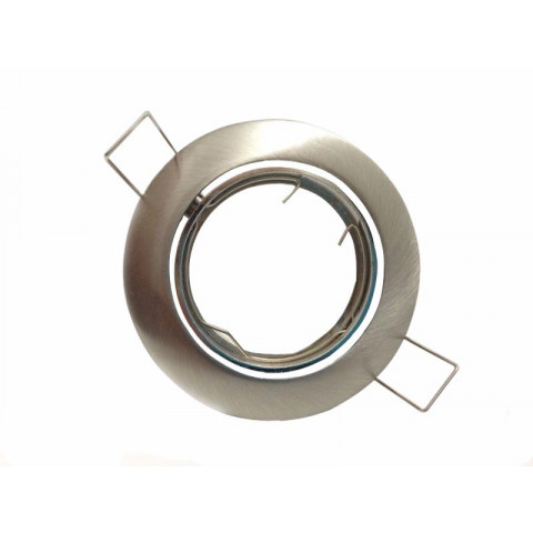 Support spot rond orientable inox