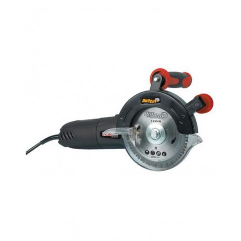 Scie circulaire 2 lames multi-usage duocut- ribimex prsc2l 125