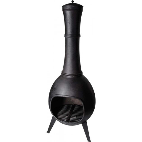 Chauffe-terrasse en fonte 53x144 cm