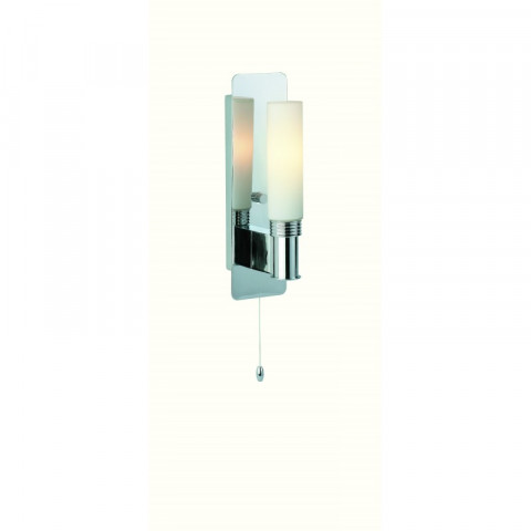 Applique spa, chrome et verre opale