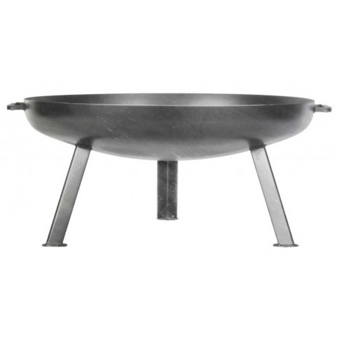 Brasero rond en acier 3 pieds fins 60 cm