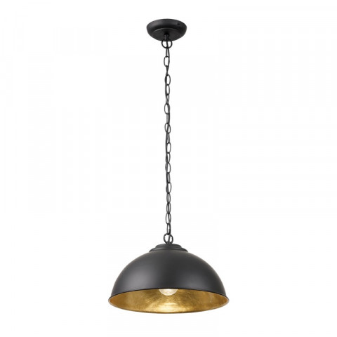 Suspension colman, noir et or