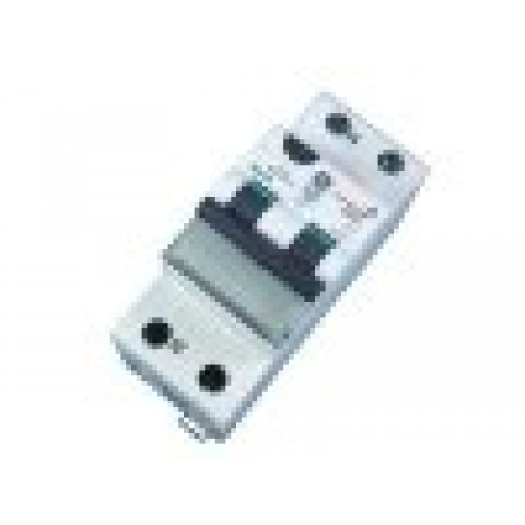 Disjoncteur différentiel type ac 2 pôles 2 déclencheurs 10a 30ma courbe c 6 ka
