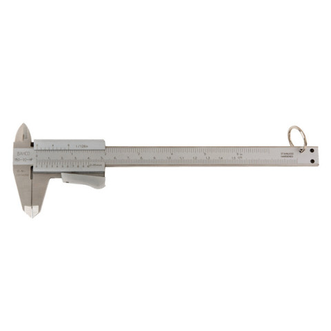 Pied à coulisse 15 cm (0 à 6) avec anneau de sécurité tah1150-1/2h/p bahco