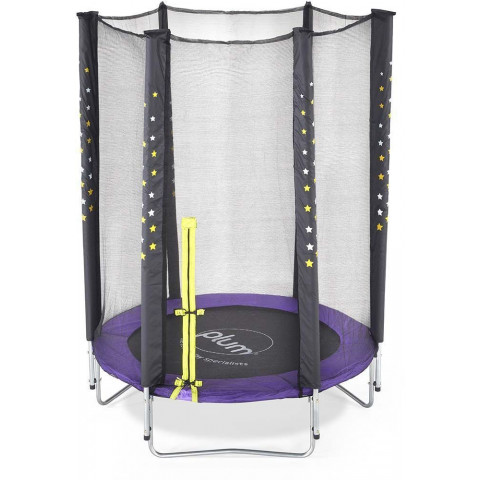 Trampoline avec filet de protection 140 cm - Couleur au choix
