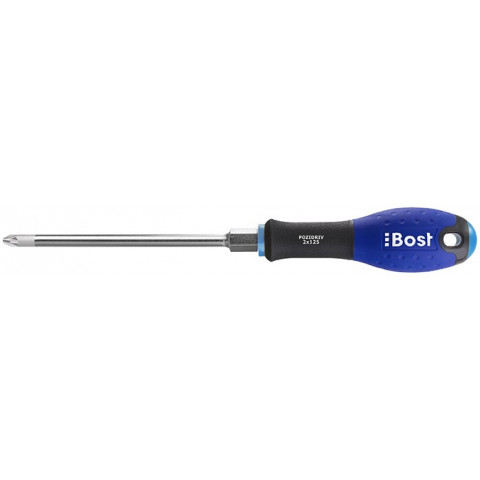 Tournevis BOST avec écrou 6 pans - Lame cruciforme Pozidriv Expert - 8 X 150 mm - 624610