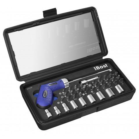 Coffret Maxibost  tournevis revolver porte-embouts + 40 accessoires BOST - 625126