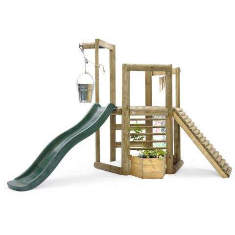 Plateforme d'activités en bois jeux et découverte de la nature