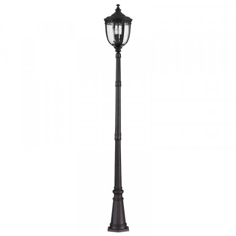 Lampadaire english bridle, noir, grand