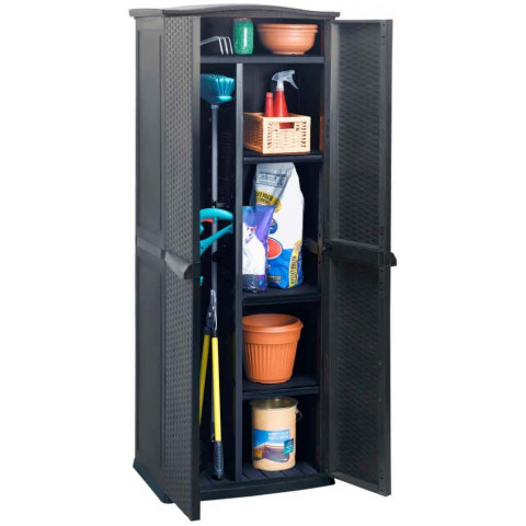 Armoire haute en résine 430l
